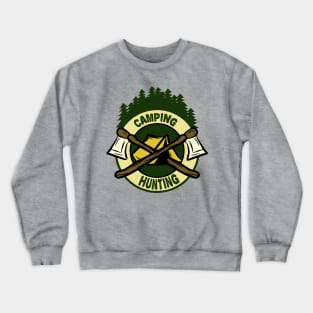 Camping Hunting - Adventure Edition Crewneck Sweatshirt